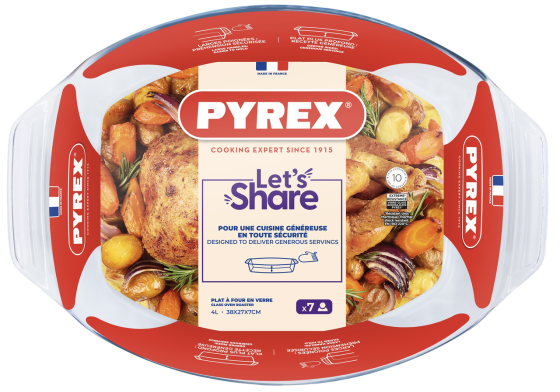 Форма для запекания Pyrex, 38х27х7 см (7092340) Киев