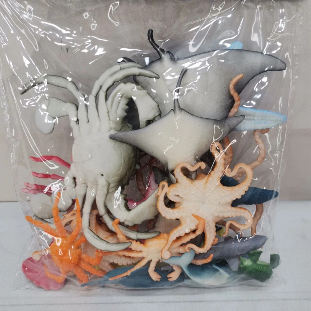 Набір тварин Океан 18 морських тварин корали водорості (0412-64 F) Чернігів - фото 2