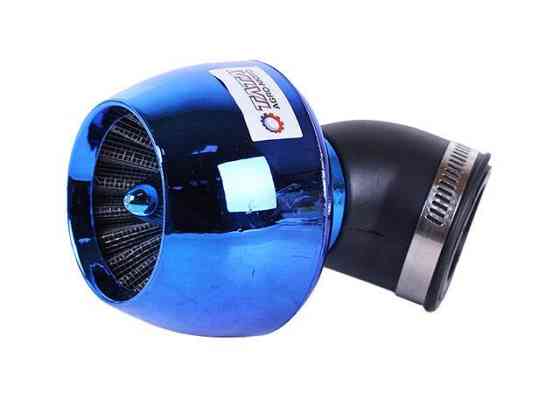 Фільтр нульовий "Турбіна" синій Ø35 мм 45° Мукачево