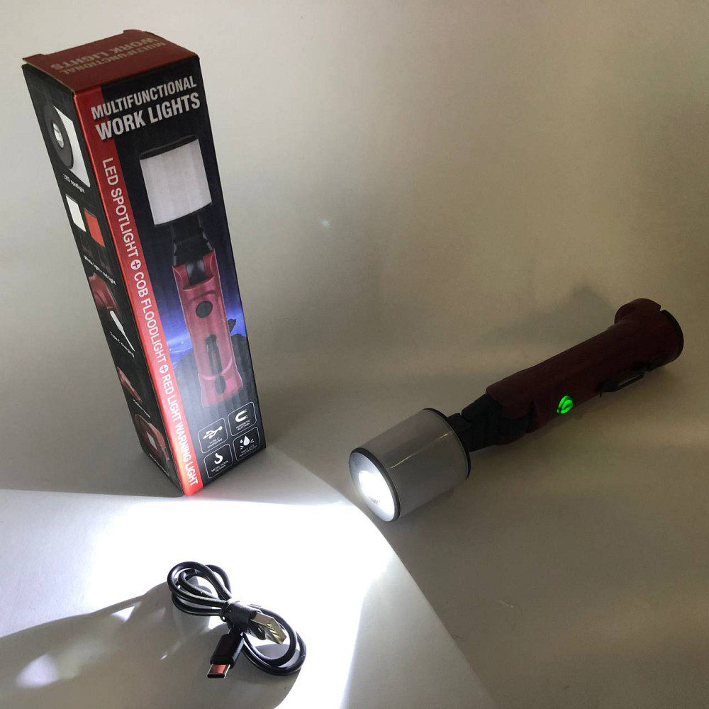 Кемпинговая подсветка WORKLIGHT-072-XPE 10W, Аварийная лампа для кемпинга, Кемпинговый светильник EJ-76 Львов - изображение 10