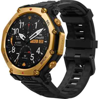 Смарт-часы Amazfit T-Rex 3 Pro 48mm W2444OV5N Black Gold (1170957) Винница