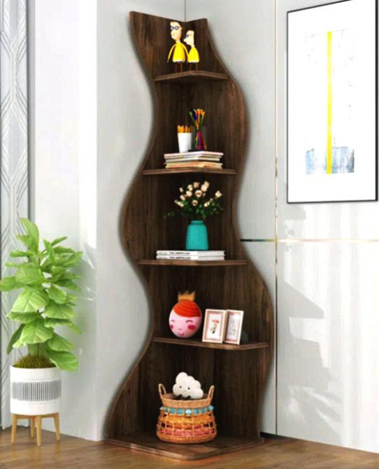 Стелаж кутовий "Фалбанк" капучино Миколаїв - фото 1