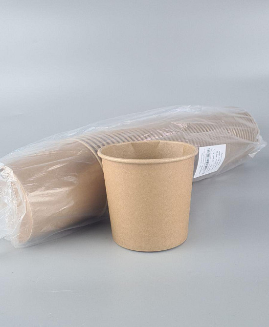 Контейнер круглий для Супа "KRAFT" 750 мл d116 h110 (50 шт) Харків - фото 2