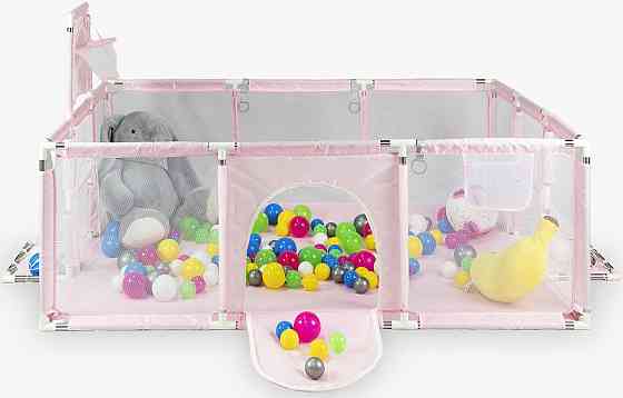 Дитячий манеж рожевий 180×120см Diego Київ