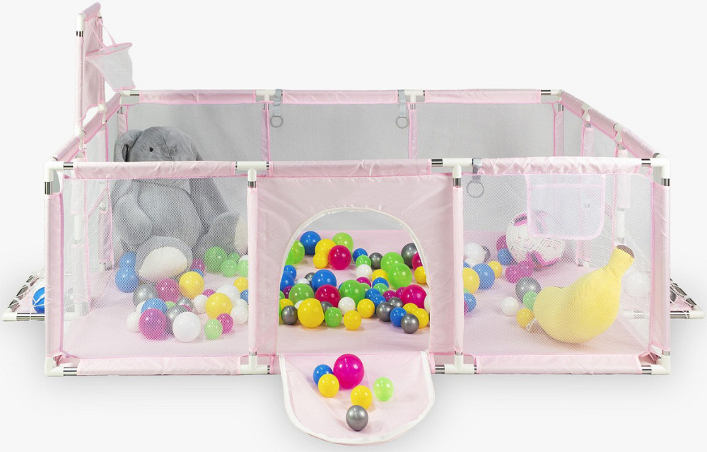 Детский манеж розовый 180×120см Diego Киев - изображение 3