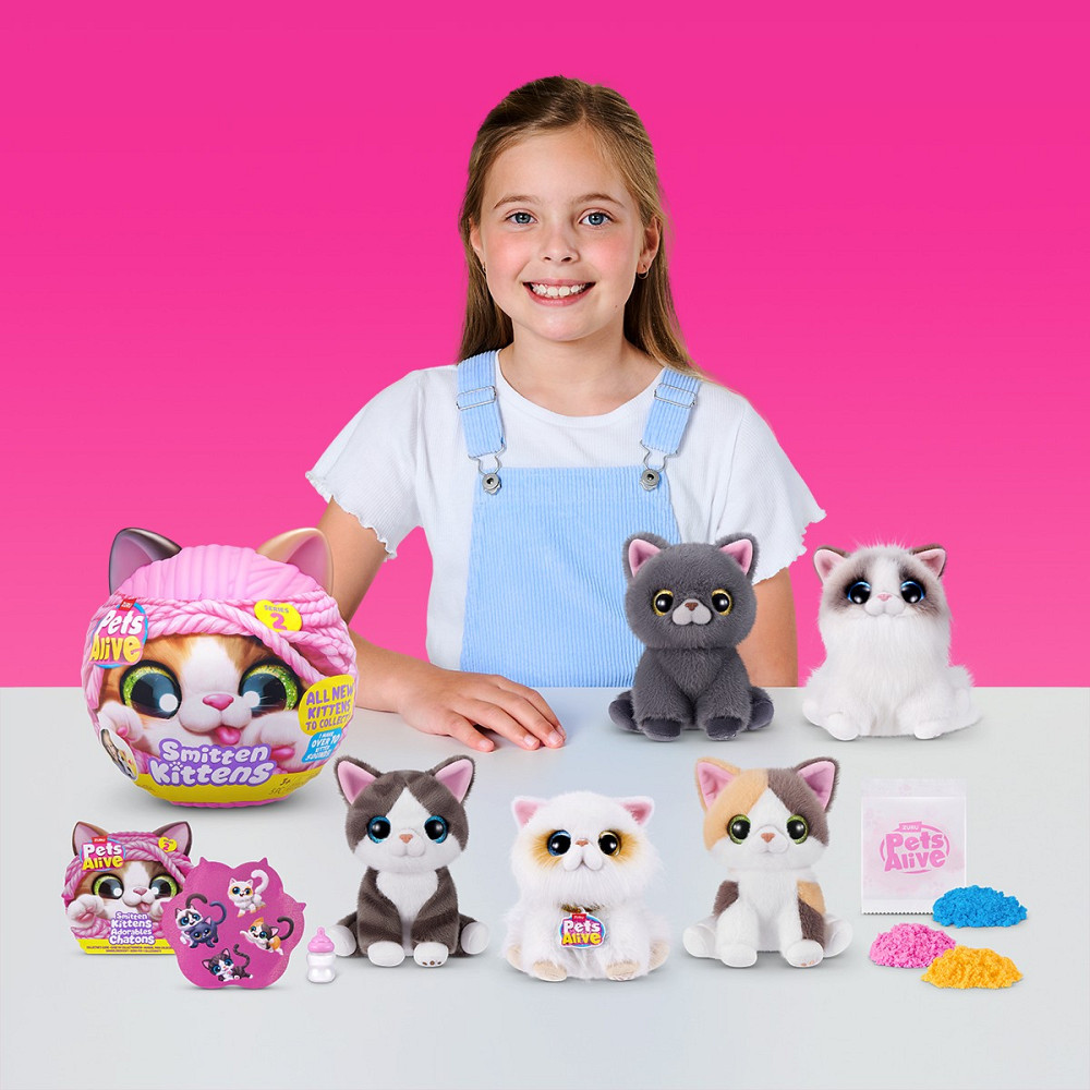 Інтерактивний ігровий набір Pets Alive S2 – Грайливі кошенята Днепр - изображение 5