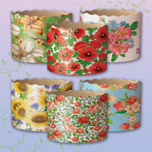 Форми для Пасок 300 гр d110 h85 Квіти 50 шт/пач. Харків - фото 4