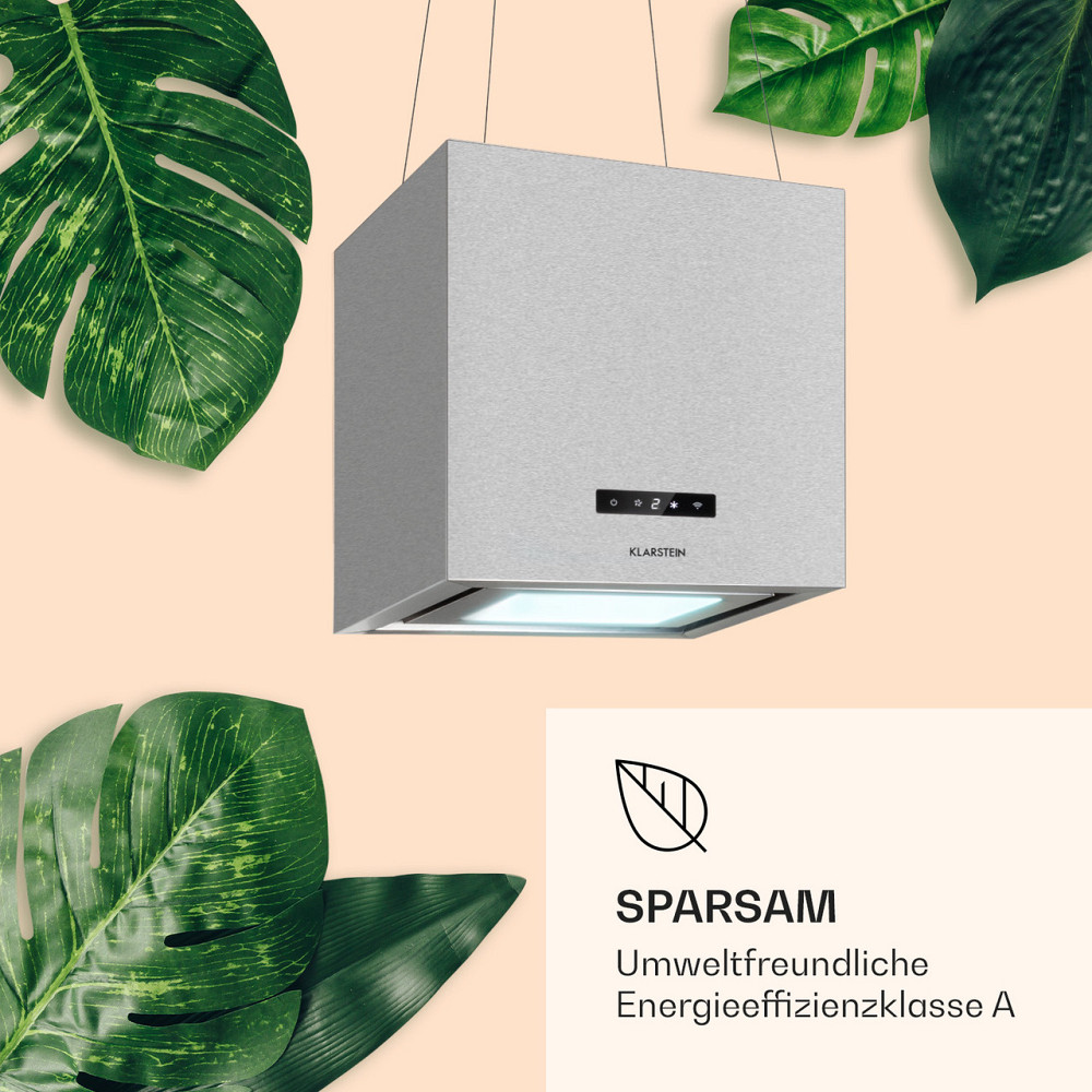 Люстра Smart Island hood 595м³/ч управление приложением LED панель серебристая (Германия, читать описание) Ровно - изображение 7