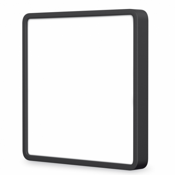 LED Світильник накладний квадратний 24W 5000К 220V чорний VL-DLSS-245B Videx Житомир - изображение 3