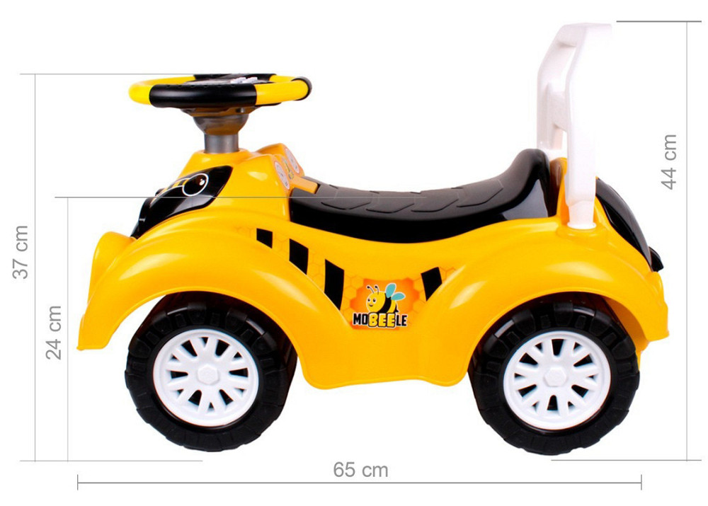 Толокар музичний «Бджілка» ТехноК 6689 дитяча машинка каталка для дітей Київ - фото 6
