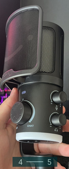 Микрофон Новый: FIFINE am6. Киев - изображение 4