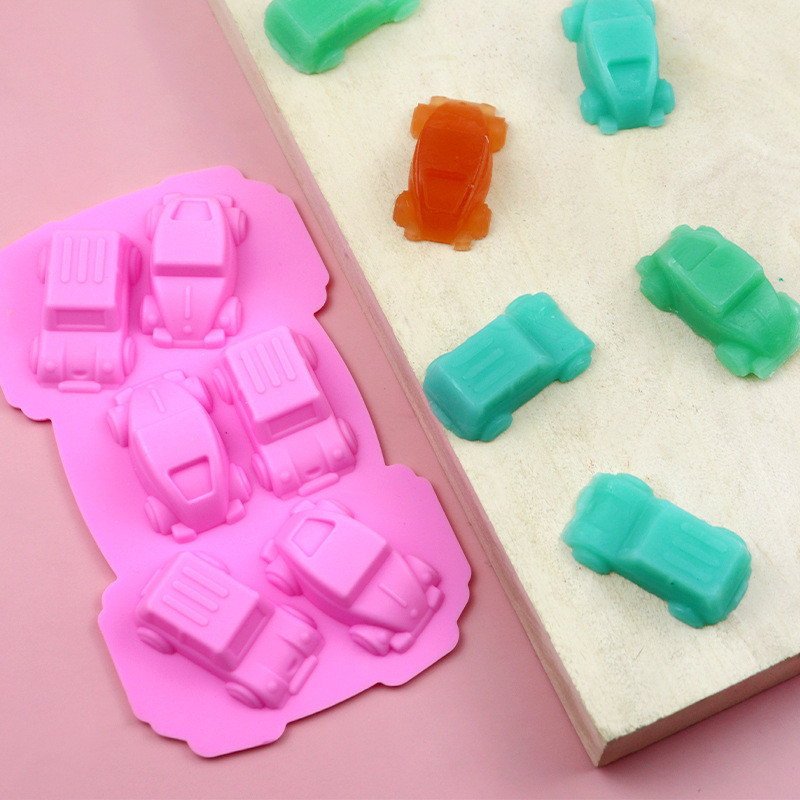 Кондитерский молд Машинки 170 на 100 мм розовый Киев - изображение 6