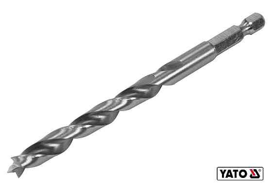 Свердло по дереву YATO : Ø8 x 90/55 мм, хвостовик- HEX 1/4", HSS 4241(DW) Одеса