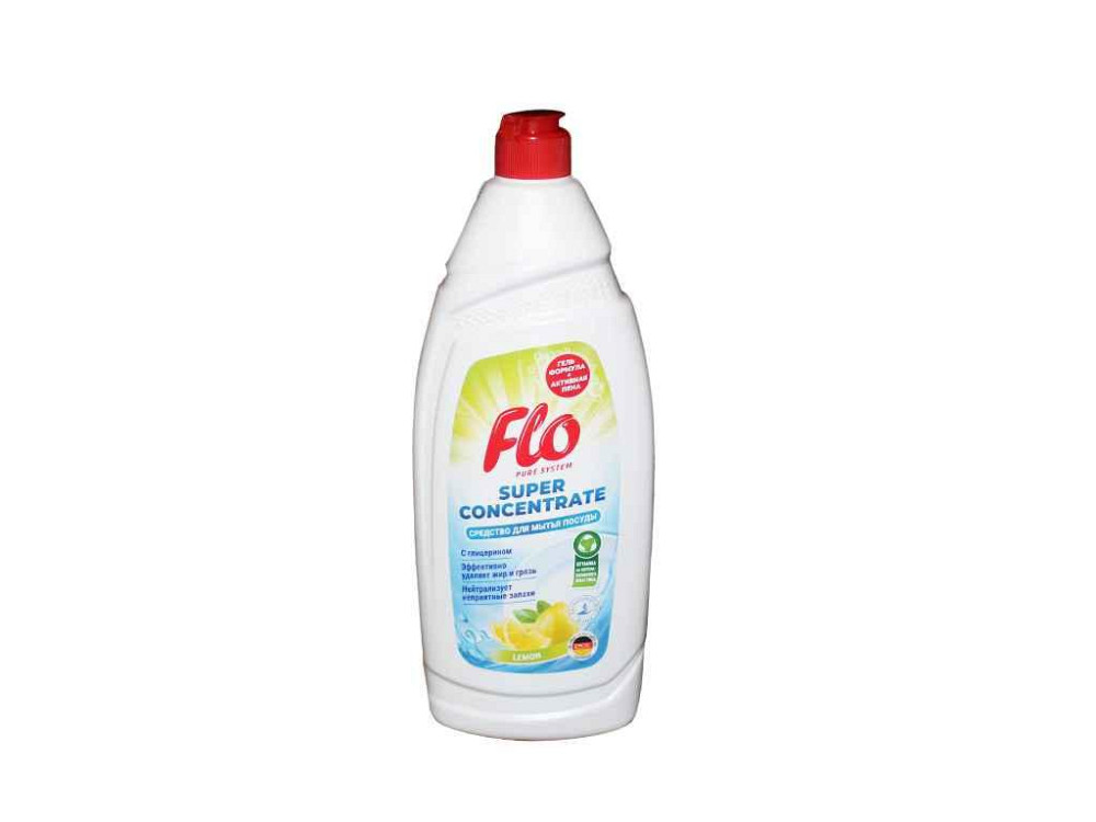 Средство-концентрат для мытья посуды 900мл Lemon ТМ FLO Solmir Киев - изображение 1