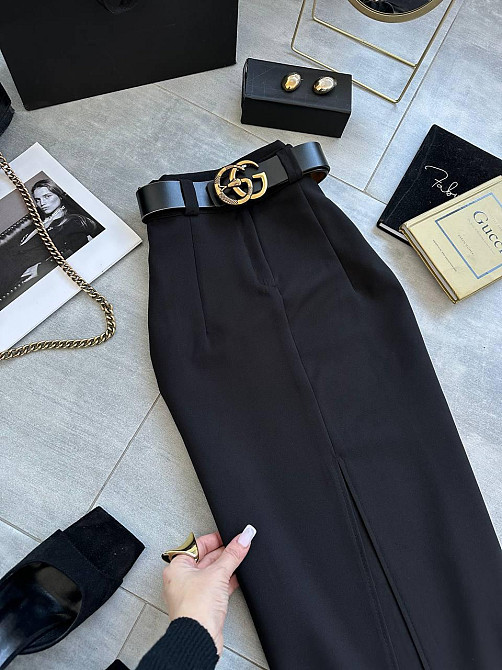 Жіноча класична спідниця з костюмки Одеса - фото 4