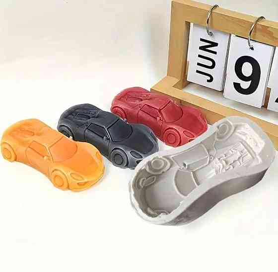 Форма силиконовая Машина 127 на 65 мм серый Киев