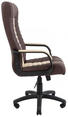Офісне Крісло Керівника Richman Atlant Fly 2231-2207 Підлокітник Річ Пластік М1 Tilt Бежево-коричневий Київ