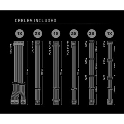 Блок питания ASRock 750W SteelLegend (SL-750G) Винница - изображение 7