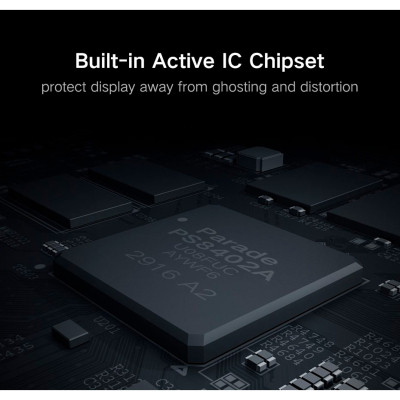 Кабель мультимедийный miniDisplayPort M to HDMI M 1.5m MD101 4K black Ugreen (20848) Винница - изображение 2