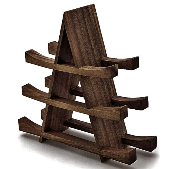 Настільна винна полиця "Капітола" капучино Миколаїв - фото 1