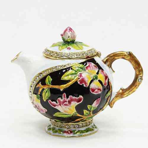 Скринька з металу зі стразами Чайник Київ