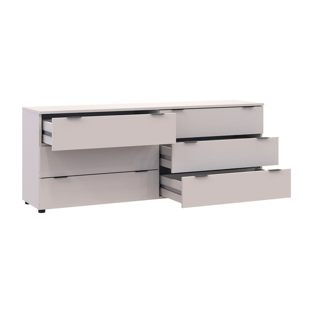 Комод Doros Рон 9 Кашемір 6 скриньок 160х38х62 DRS-011779 (41516174) Львів - фото 6