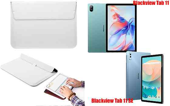 Чохол-конверт VitoCase для Blackview Tab 11, Tab 11 SE, з функцією підставки для планшета Білий Київ