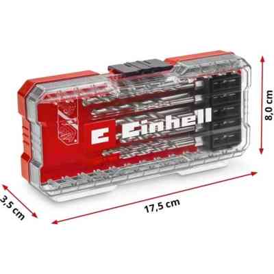 Набір свердл Einhell по металу HSS, 10 шт, 2-6.5мм, кейс (108723) Вінниця