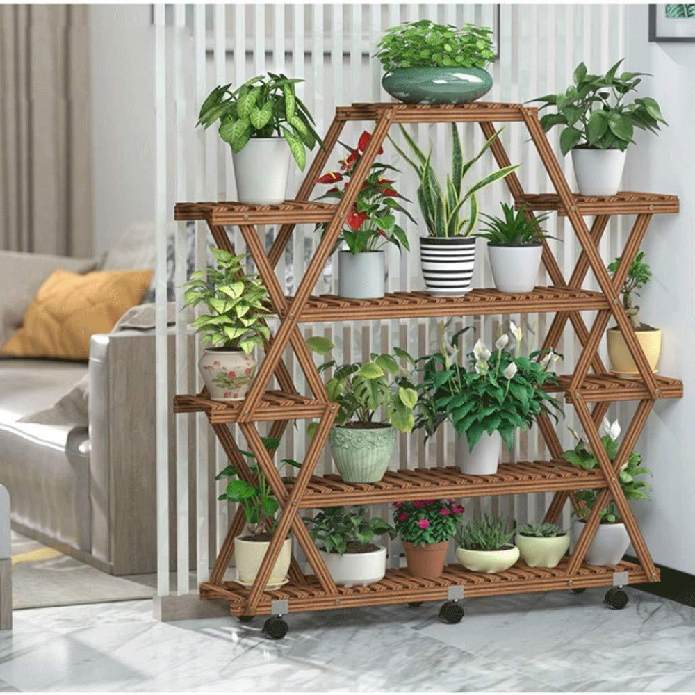 Підставка для квітів "Палезо" на коліщатках капучино Миколаїв - фото 2