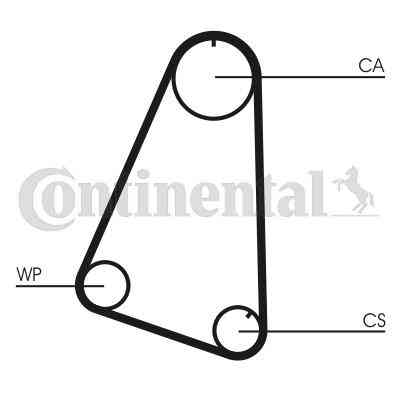 Ремінь ГРМ CONTITECH CT504 Вінниця