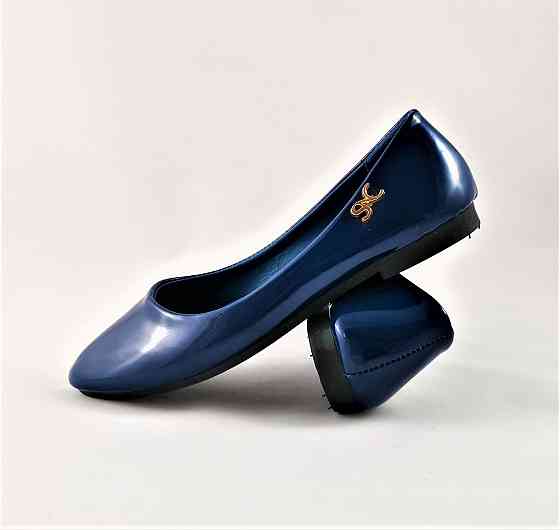 .Жіночі Балетки Літні Сині Лакові Мокасини Туфлі (розміри: 36,38,39) Дніпро