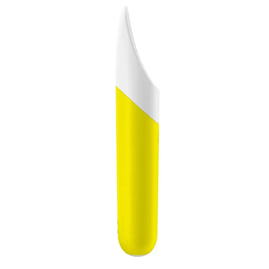Мінівібратор з гнучким язичком Satisfyer Ultra Power Bullet 7 Yellow Львів - фото 3