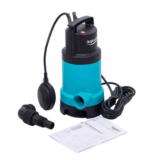 Насос дренажный садовый 0.75кВт Hmax 9.5м Qmax 220л/мин (часть до 30мм) AQUATICA (773175) Ровно