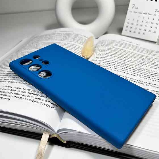 Чохол Cosmic Silicone для Samsung Galaxy S24 Ultra Блакитний Київ