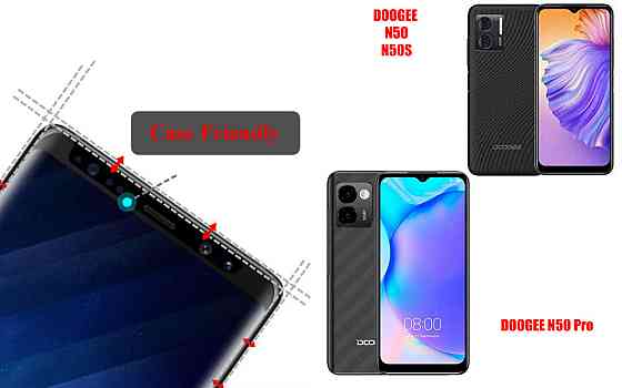 Захисне скло HyperGlass Pro для DOOGEE N50, N50S, N50 Pro – максимальна чутливість та захист Київ