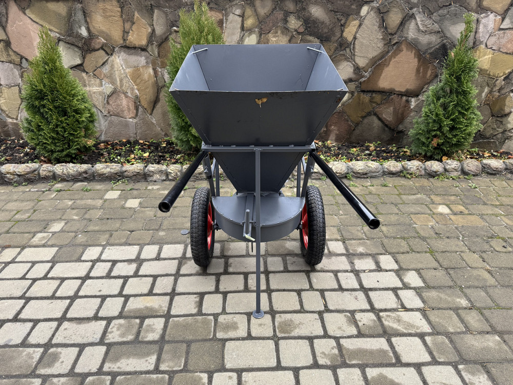 Разбрасыватель ручной универсальный РРУ-55/2 (для соли,песка,удобрений) Харьков - изображение 5