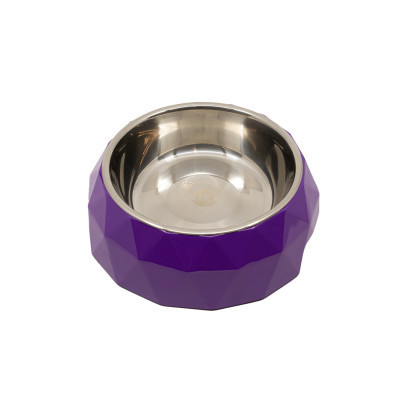 Посуд для собак KIKA Миска Diamond XL фіолетова (SDML991054XLV) Вінниця - фото 1