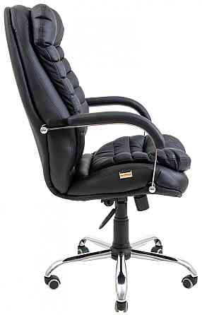 Офісне Крісло Керівника Richman Valencia Fly 2230 Хром M1 Tilt Чорний Київ