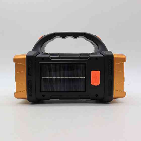 Переносний ліхтар PowerBank 2400мАг,HB-1678,Золотий / Ручний ліхтар-прожектор / Акумуляторний ліхтарик SBR Київ