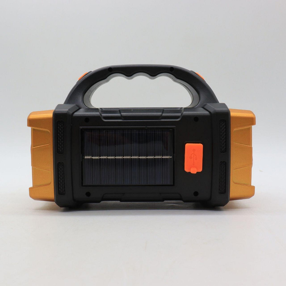 Переносний ліхтар PowerBank 2400мАг,HB-1678,Золотий / Ручний ліхтар-прожектор / Акумуляторний ліхтарик SBR Київ - фото 6