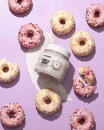 Крем-скраб для рук і тіла з ароматом ванільного пончика Vanila Donut Mr.SCRUBBER 250 г Чернівці