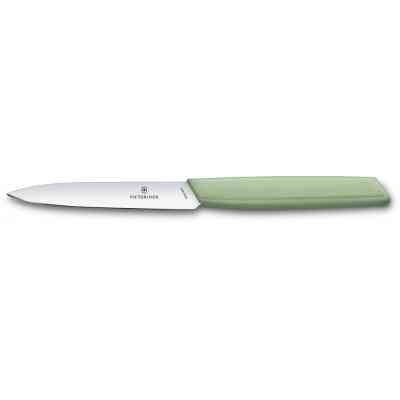 Кухонний ніж Victorinox Swiss Modern Paring 10см Green (6.9006.1042) Вінниця