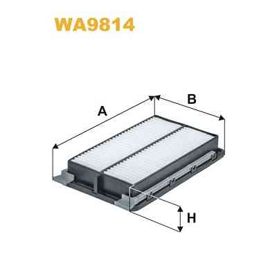 Воздушный фильтр для автомобиля Wixfiltron WA9814 Винница