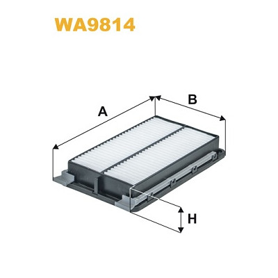 Повітряний фільтр для автомобіля Wixfiltron WA9814 Вінниця - фото 1
