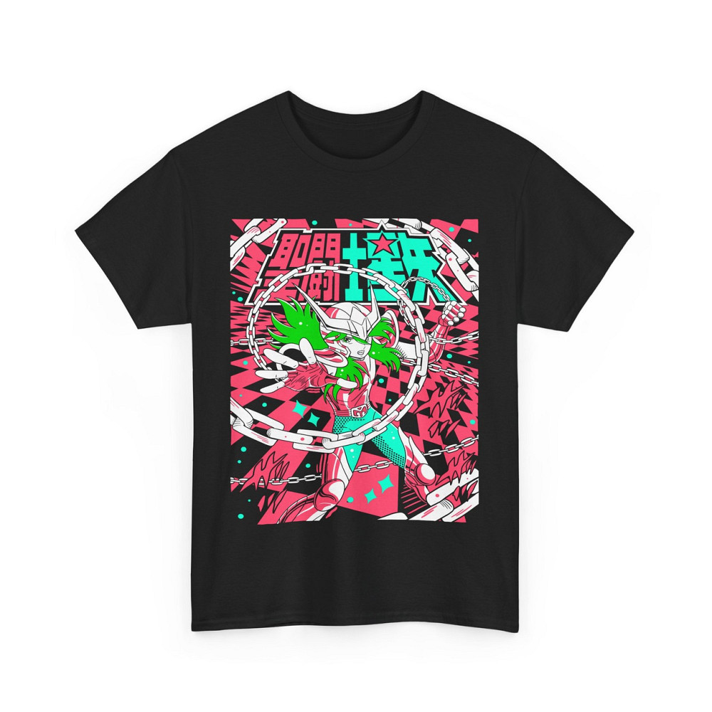 Футболка для мальчика аниме Саинт Сеийа Аниме Косплай оверсайз (рост от 165 до 180 ) Черний AnimeJ0197m Днепр - изображение 4