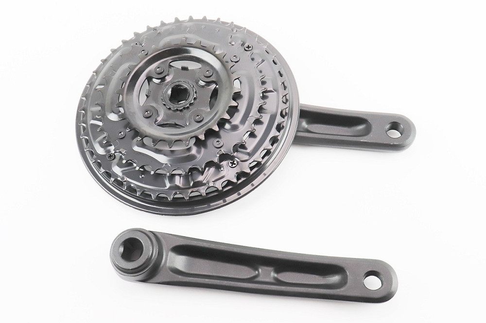 Шатуни "квадрат" 170мм, 42.34.24T MTB, алюмінієві, чорні MA14-311AP Київ - фото 2