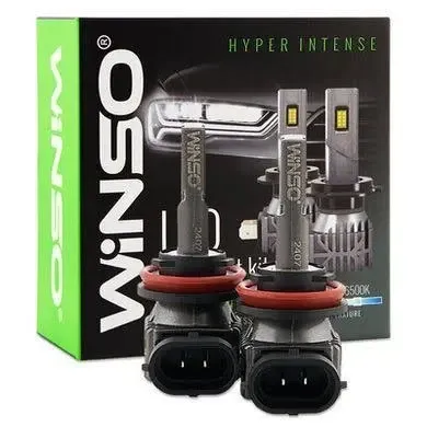 Світлодіодна лампа WINSO LED H8/H11/H16, 12/24V, 30Вт, 3000Лм, 6500K, CSP3570 (арт. 793110) Ковель - фото 1