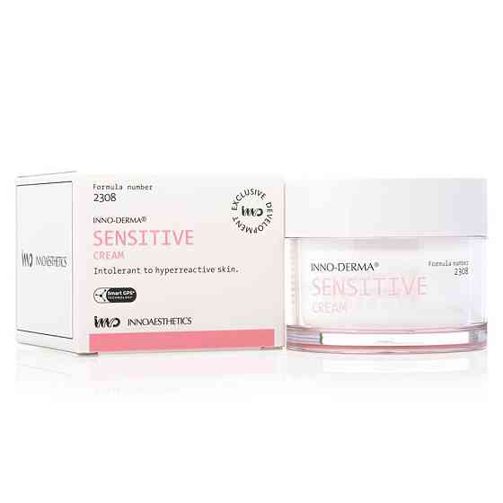 Легкий крем для очень чувствительной кожи SENSITIVE CREAM Innoaesthetics, 50 мл Днепр