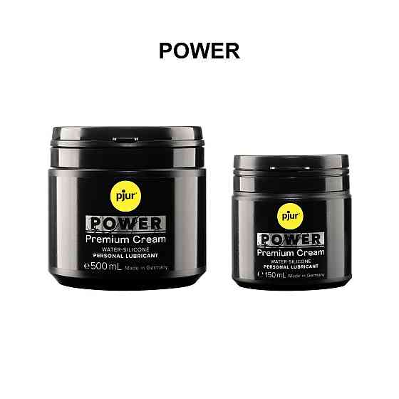 Густая смазка для фистинга и анального секса pjur POWER Premium Cream 500 мл на гибридной основе Sex Aura Киев