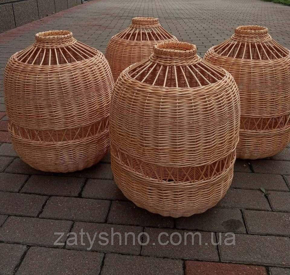 Світильник плетений із візерунком на відкриту терасу Київ - фото 1